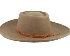Brenton Convertabrim Tobacco Brown Fedora - Brixton