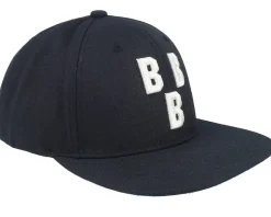 Brim Black Barons Nl Archive 400 Black Snapback - American Needle
