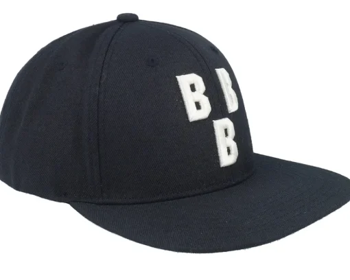 Brim Black Barons Nl Archive 400 Black Snapback - American Needle