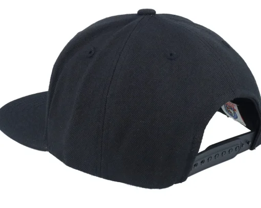 Brim Black Barons Nl Archive 400 Black Snapback - American Needle