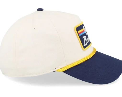 Bronco Roscoe Ivory/Navy A-Frame Adjustable - American Needle