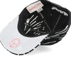Brooklyn Nets Burst Deadstock Black Snapback - Mitchell & Ness