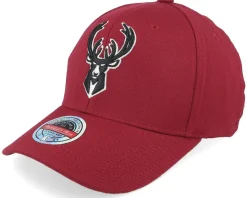 Brooklyn Nets Classic Red Burgundy Adjustable - Mitchell & Ness