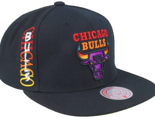 Brooklyn Nets High Grade Black Snapback - Mitchell & Ness