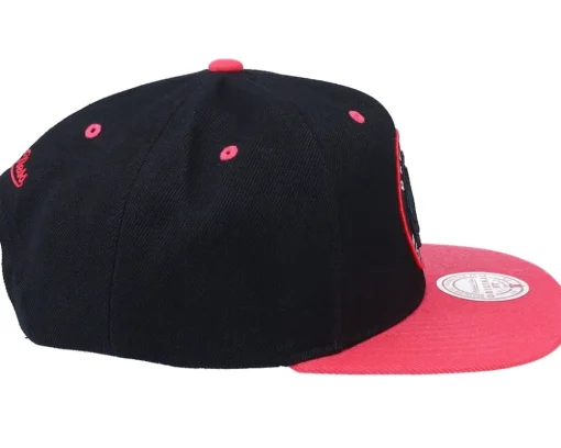 Brooklyn Nets Tone Santa Ana 2 Black/Pink Snapback - Mitchell & Ness