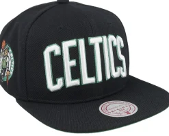 Brooklyn Nets Triple Play Black Snapback - Mitchell & Ness