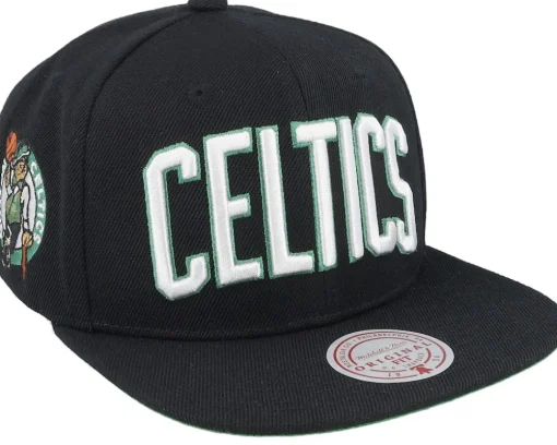 Brooklyn Nets Triple Play Black Snapback - Mitchell & Ness