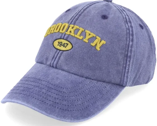 Brooklyn Washed Blue Dad Cap - Iconic