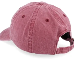 Brooklyn Washed Red Dad Cap - Iconic