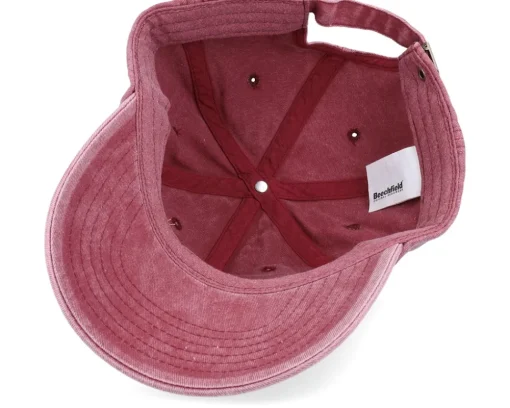 Brooklyn Washed Red Dad Cap - Iconic