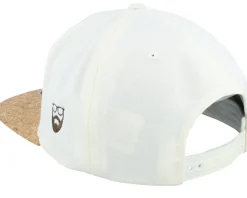 Brown Moustache Movember Natural/Cork Snapback - Bearded Man