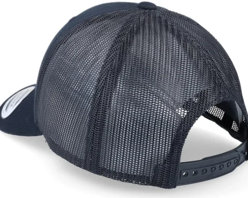 Bruce Retro Black Trucker - Salty Crew