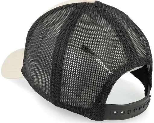 Brush Twill Valin Stone/Black Trucker - American Needle