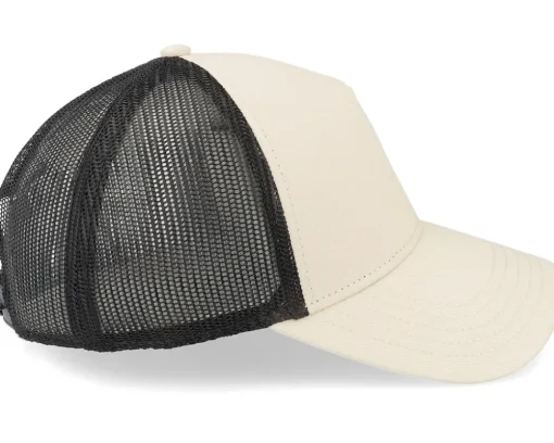 Brush Twill Valin Stone/Black Trucker - American Needle