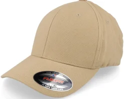 Brushed Twill Khaki Flexfit - Flexfit
