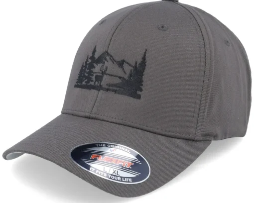 Buck Nature Silhouette Orange Flexfit - Wild Spirit