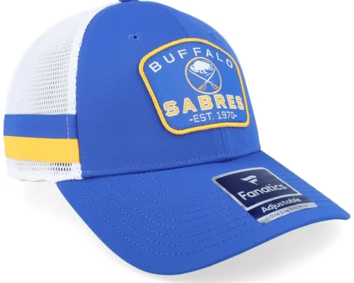 Buffalo Sabres Royal/Gold Trucker - Fanatics