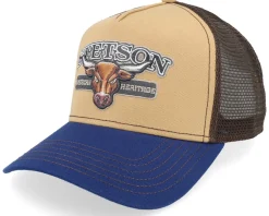 Bull Blue/Beige Trucker - Stetson