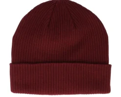 Burgundy Organic Cotton Cuff - Beechfield