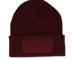 Burgundy Original Patch Cuff - Beechfield