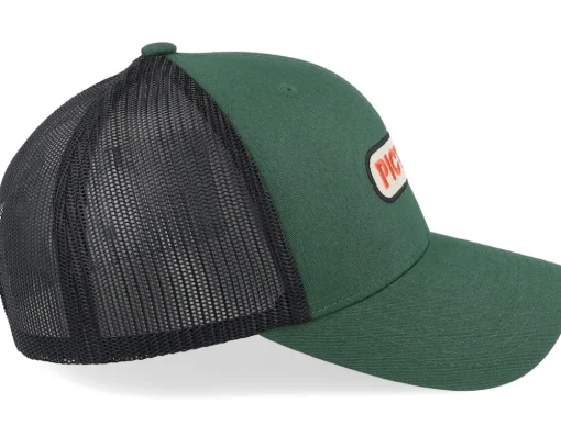 Byam Cap Dark Green/Black Trucker - Picture