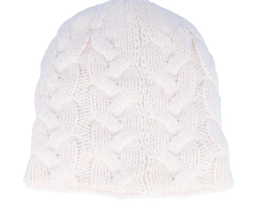 Cable Minna Gardenia White Beanie - The North Face