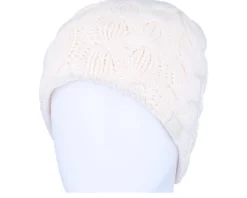 Cable Minna Gardenia White Beanie - The North Face