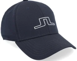 Caden Golf Cap Black Adjustable - J.Lindeberg
