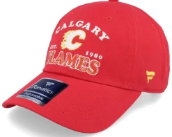 Calgary Flames Unstructured Red Dad Cap - Fanatics