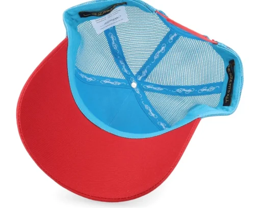California Dreamer Red/Blue Trucker - Ed Hardy
