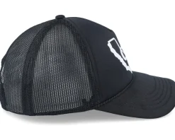 California Foamy Valin Black Trucker - American Needle