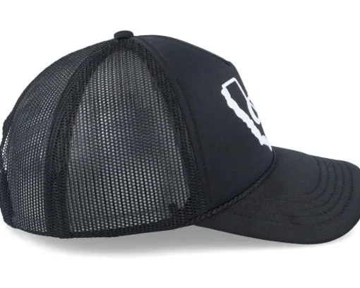 California Foamy Valin Black Trucker - American Needle