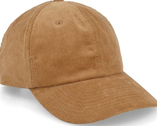 Camel Heritage Cord Tan Dad Cap - Beechfield