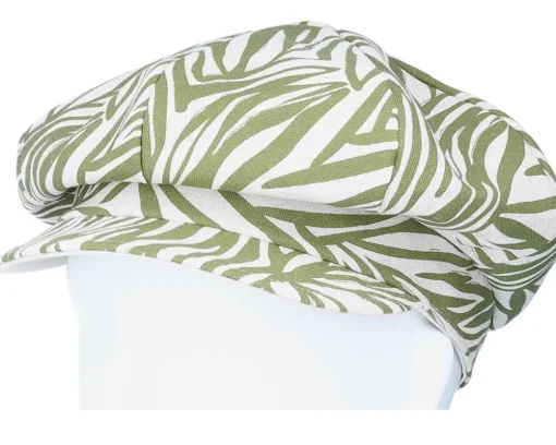 Camilla Functional Green Flat Cap - Mayser