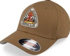 Camping Adventure Brown Wooly Combed Flexfit - Wild Spirit