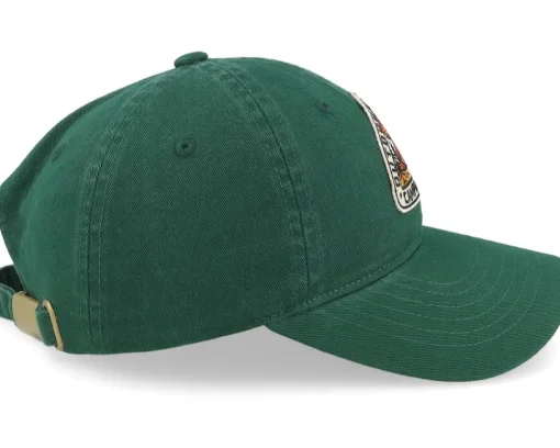 Camping Adventure Wai Washed Cotton Green Mom Cap - Wild Spirit