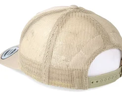 Camping Logo Beige Trucker - Wild Spirit