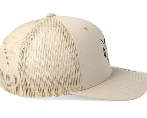 Camping Logo Beige Trucker - Wild Spirit