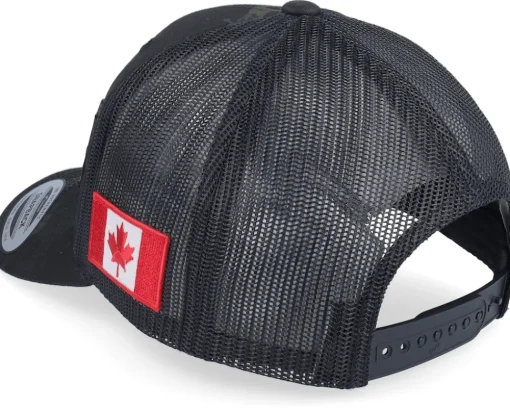 Canada Army Skull Multicam Black Trucker - Army Head