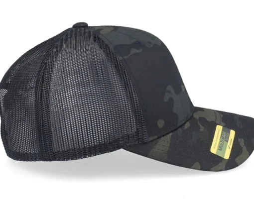Canada Army Skull Multicam Black Trucker - Army Head