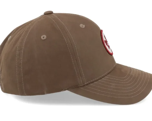 Canada Side Patch Waxed Brown Adjustable - Iconic