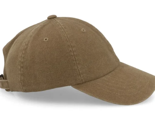 Canvas Dark Olive Dad Cap - Yupoong