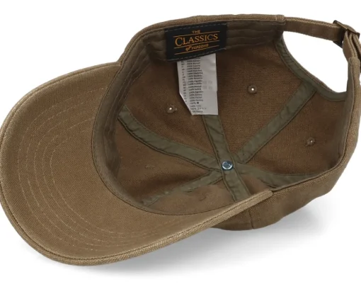 Canvas Dark Olive Dad Cap - Yupoong
