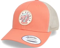 Canyon Waterfall Patch Orange/Sand Trucker - Wild Spirit