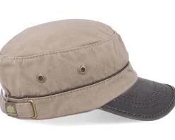 Cap Cotton Khaki/Brown Army - Stetson
