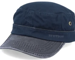 Cap Cotton Navy/Black Army - Stetson