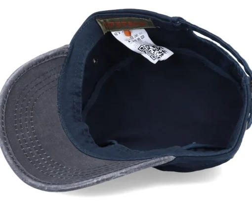 Cap Cotton Navy/Black Army - Stetson
