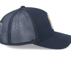 Cap Emblem Logo Black Trucker - Iconic