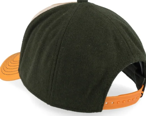 Cap Hacksaw Beige/Dark Green/Yellow Trucker - Stetson