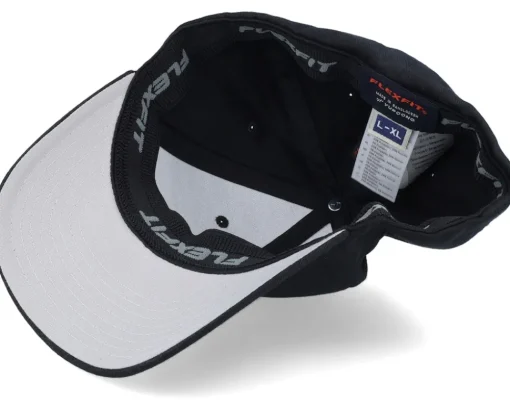 Cap Man Black Flexfit - Bearded Man